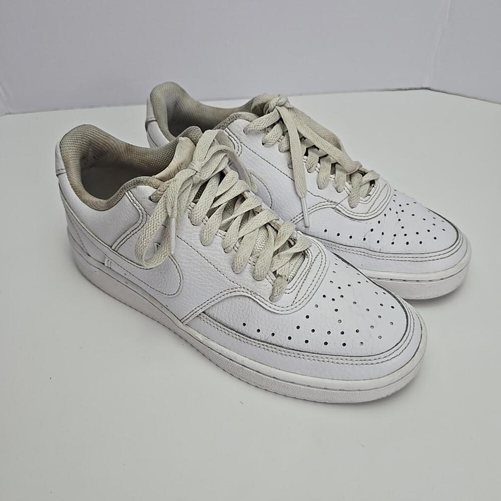 Nike women Court Vision Low Triple White 2021 - CD5434-100 size 8.5